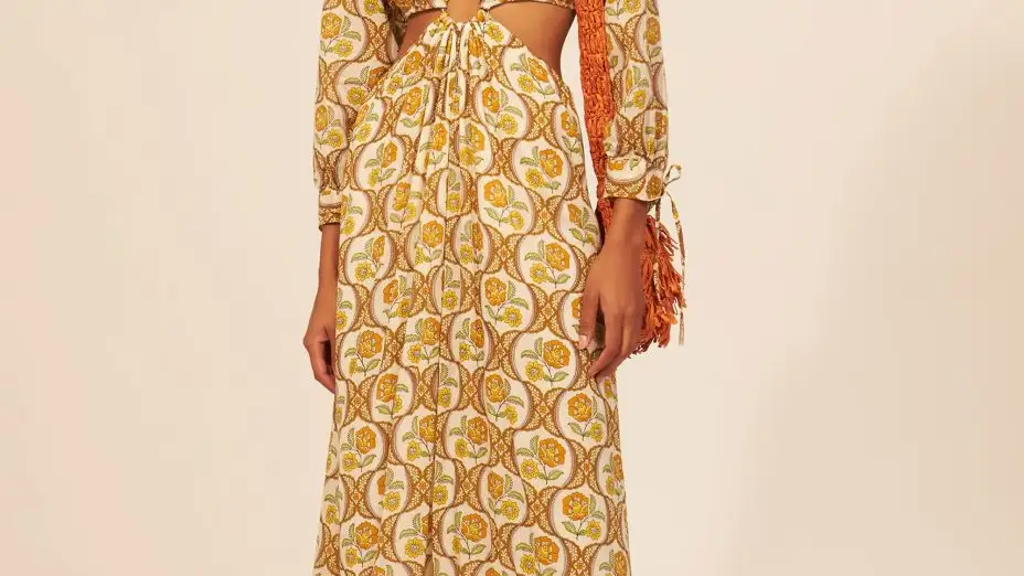 Vestido cut out Tanissa, de Antik Batik