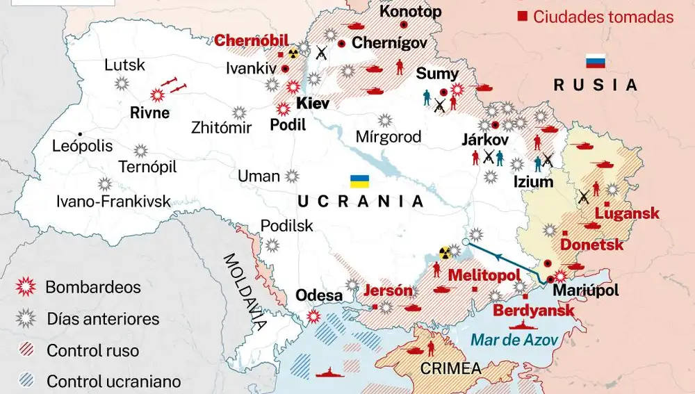 Ucrania Guerra 21 de marzo