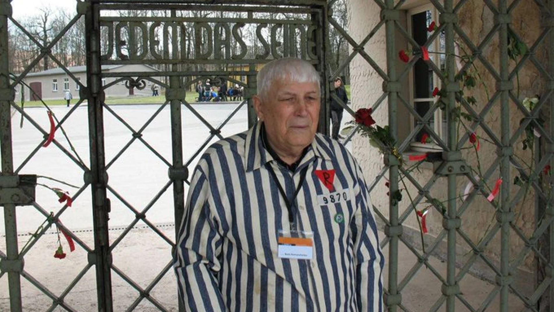 Boris Romanchenko estuvo preso en el campo de concentración de Buchenwald y ahora ha muerto en Jarkov, con 96 años, por los bombardeos rusos