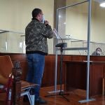 El acusado durante el juicio en la Audiencia de Jaén. EUROPA PRESS