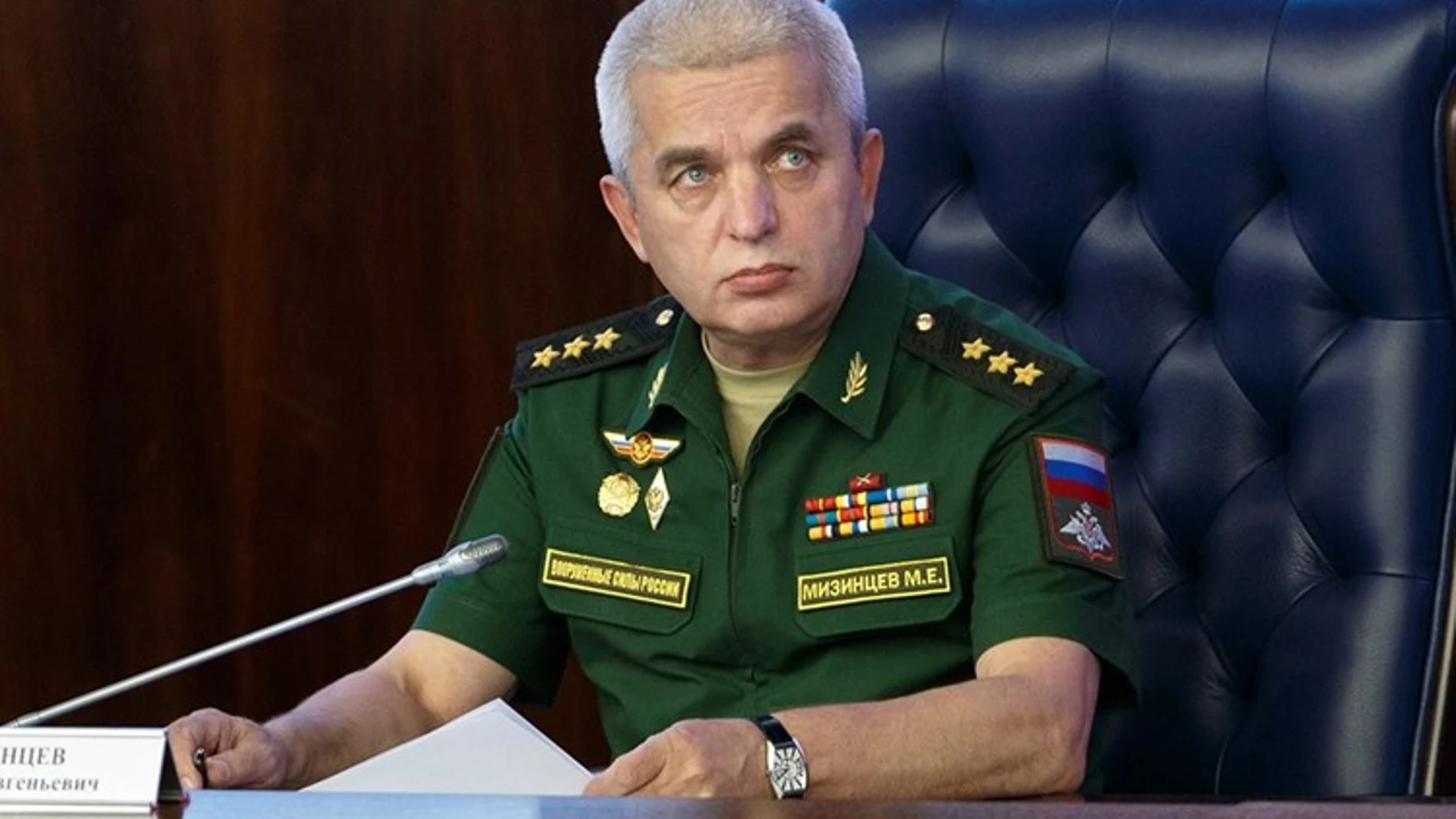 El general ruso Mijail Mizintsev