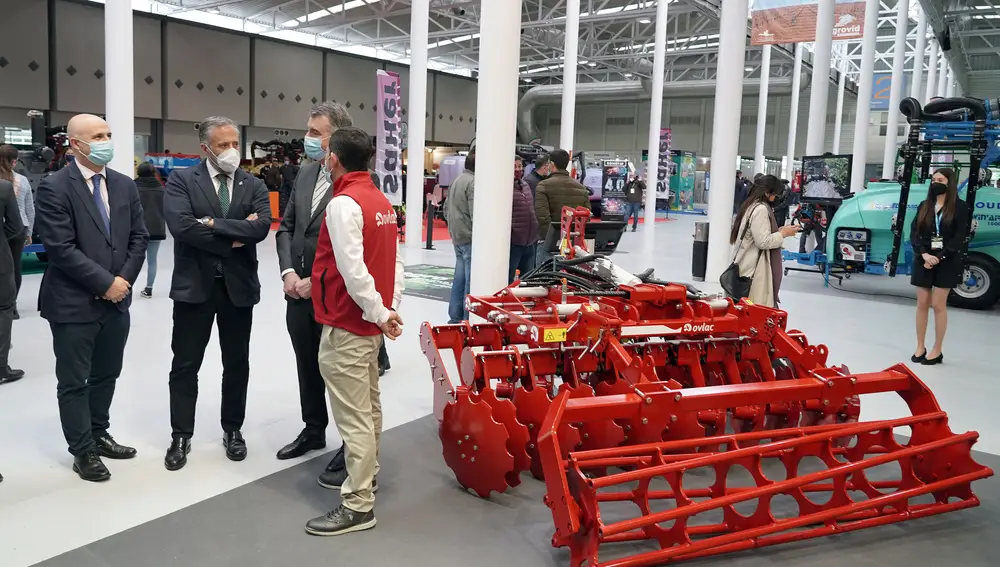 Inauguración de Agrovid y SIEB en la Feria de Valladolid