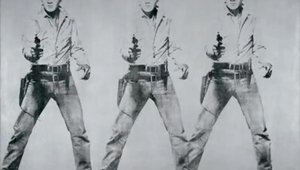 &quot;Three Elvis&quot;, de Warhol