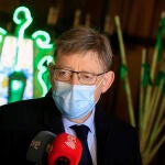 El presidente de la Generalitat, Ximo Puig, en las fiestas de la Magdalena de Castellón