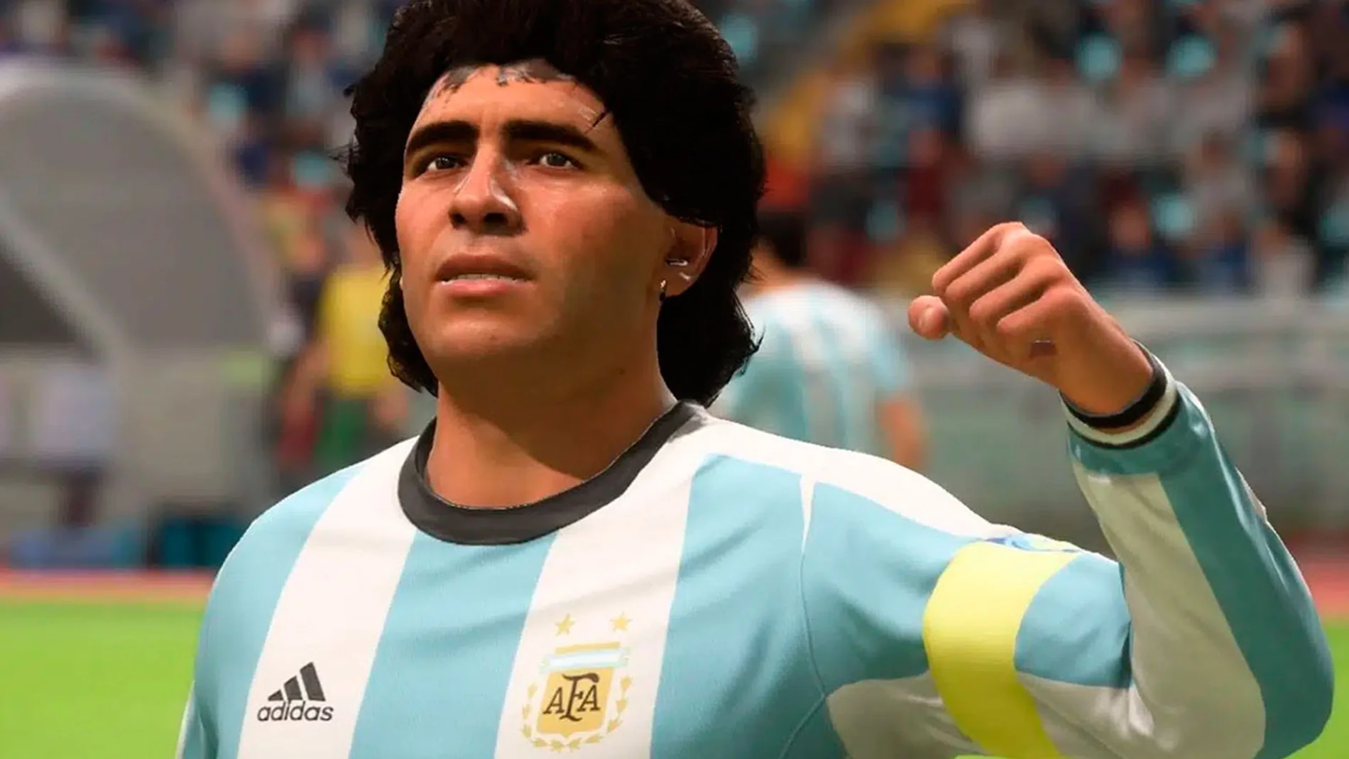 Diego Armando Maradona en FIFA 22.