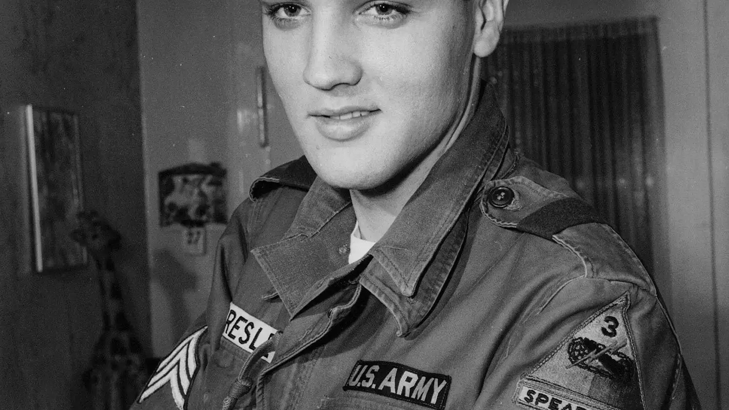 Elvis Presley, durante su servicio militar en Alemania