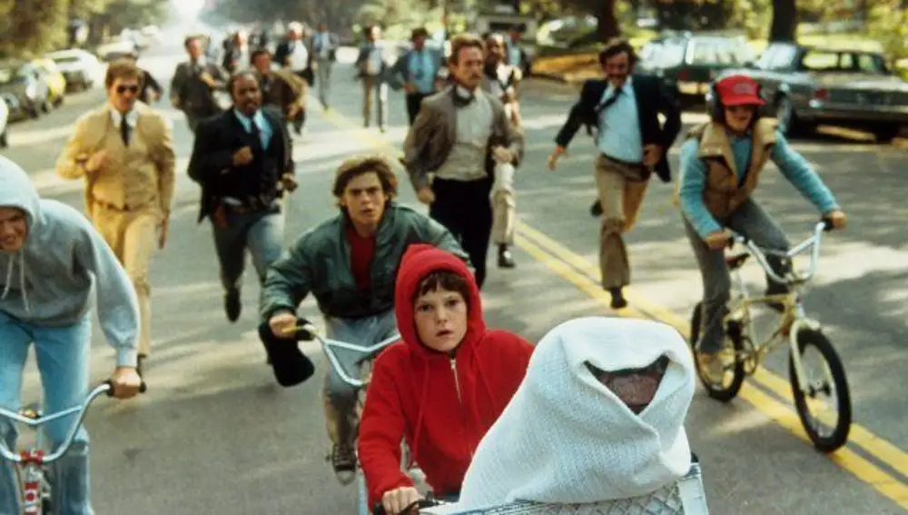 Secuencia de la película E.T.