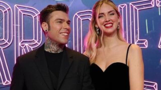 Chiara Ferragni y Fedez en Madrid