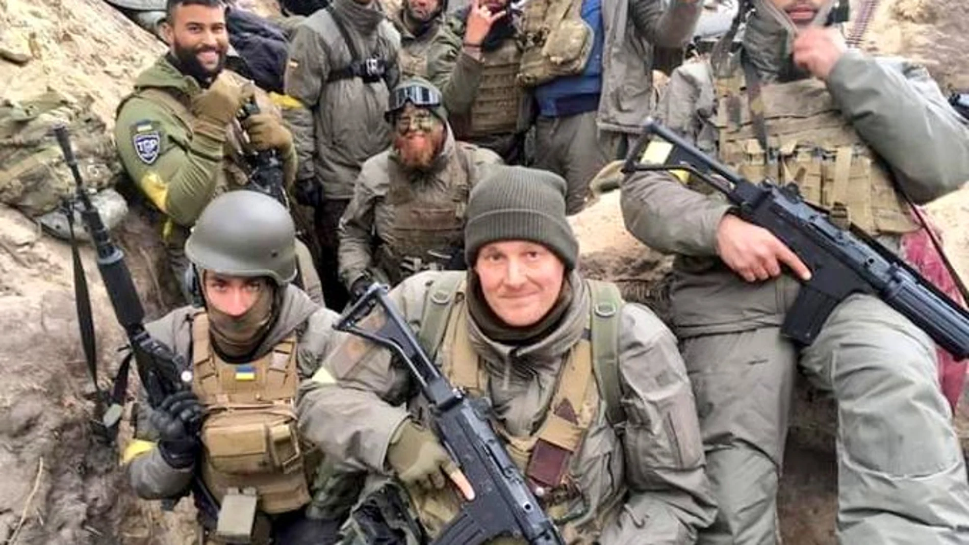 Combatientes de la Legión Extranjera Ucrania