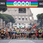 Numerosas ciudades de Europa han acogido maratones este domingo. En la imagen, Roma