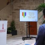 La vicepresidenta y consellera de Igualdad y Políticas Inclusivas, Mónica Oltra, presenta la Estrategia Valenciana para la Igualdad LGTBI 2022-2027