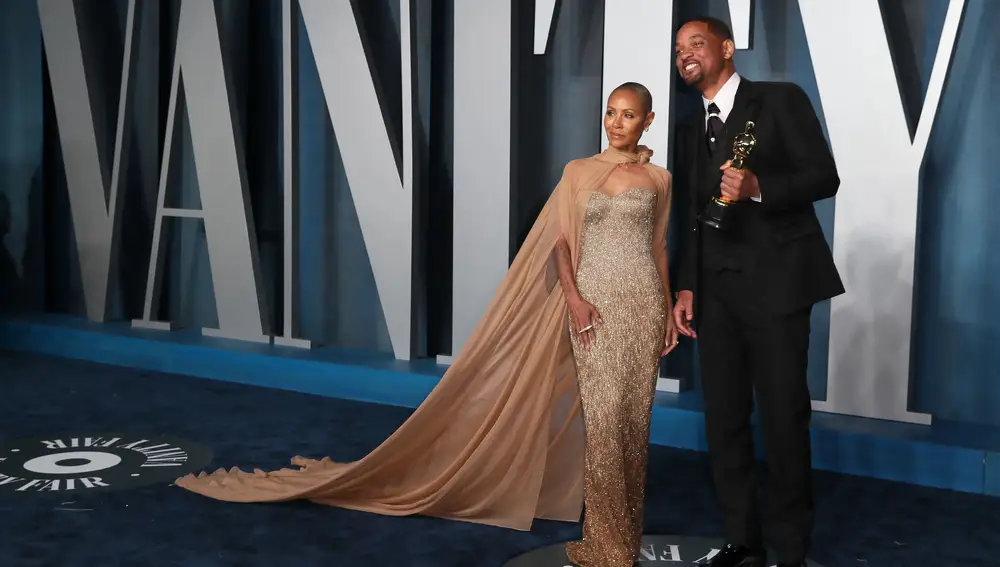 Will Smith Jada Pinkett Smith en los Premios Oscar, después de la polémica bofetada