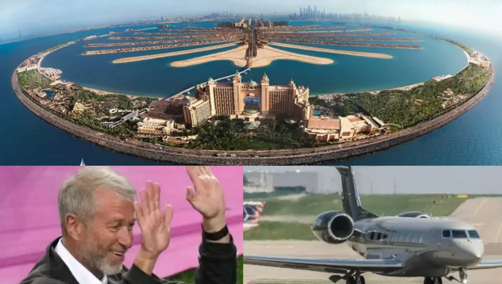 Abramovich ya busca mansión en Palm Jumeirah