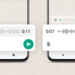 Las funciones escuchar antes de enviar y pausar la grabación en los mensajes de voz de WhatsApp.