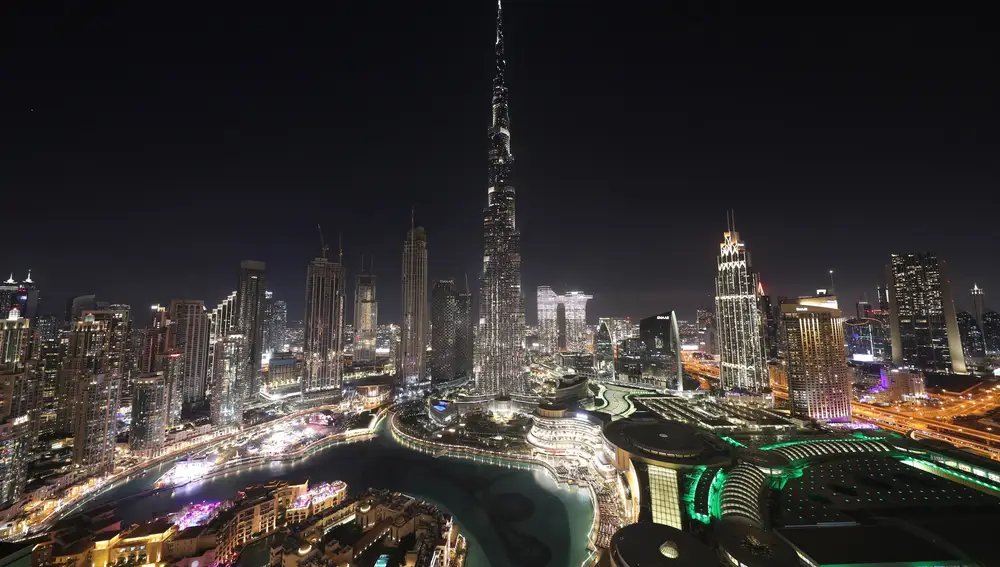 Vista del Burj Khalifa (Dubai), el edificio más alto del mundo