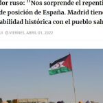 La prensa saharaui se hace eco de las declaraciones del embajador ruso en Argelia