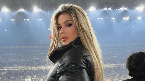 Oriana Marzoli en San Siro.