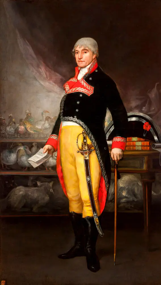 Retrato de Francisco de Goya del militar y explorador español Félix de Azara (1742-1821); que también fue ingeniero, cartógrafo, antropólogo, humanista y naturalista | Fuente: Dominio Público