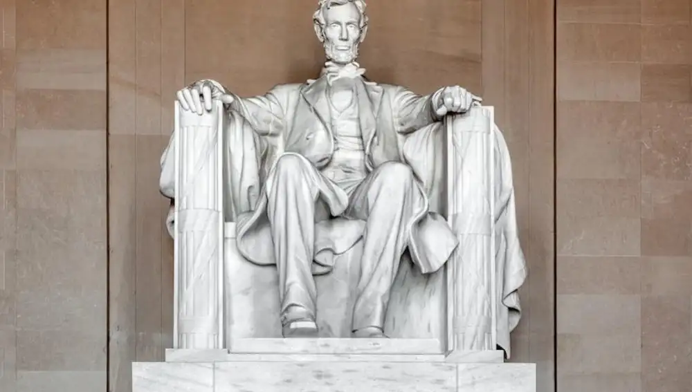 Estatua de Abraham Lincoln en el Lincoln Memorial