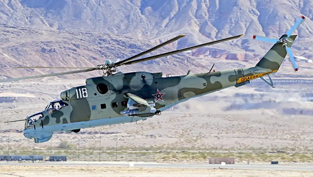 helicóptero de ataque Mi-24