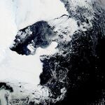 La roturade, una masa de hielo en la Antártida