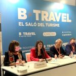 La vicepresidenta segunda de la Diputación de Valladolid, Gema Gómez, hace balance de la participación de la provincia en la Feria B-Travel