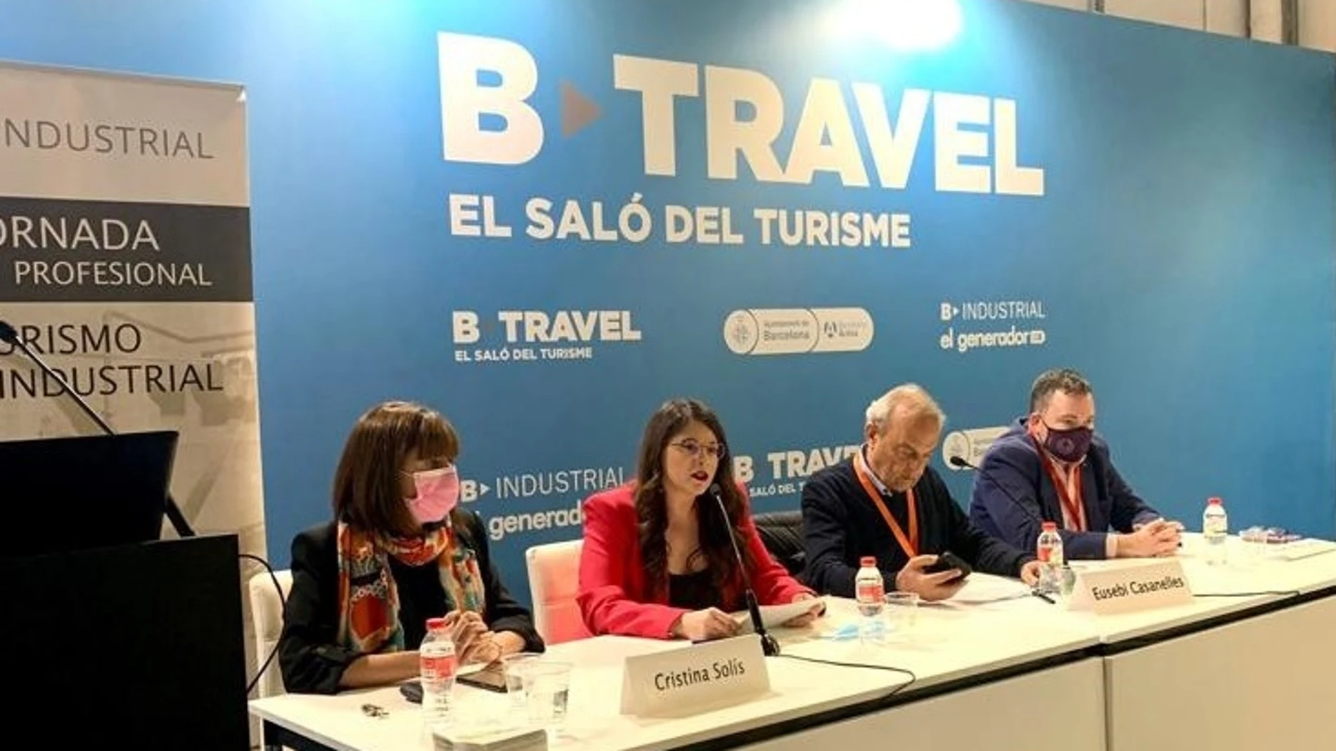La vicepresidenta segunda de la Diputación de Valladolid, Gema Gómez, hace balance de la participación de la provincia en la Feria B-Travel