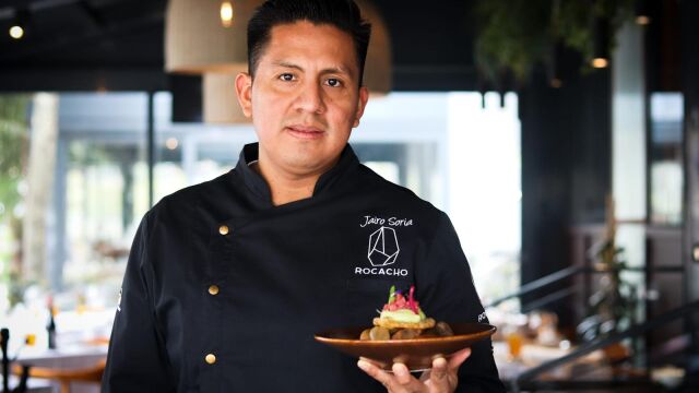 Jairo Soria, jefe de cocina del Rocacho