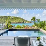 Habitación con vistas al Caribe francés.