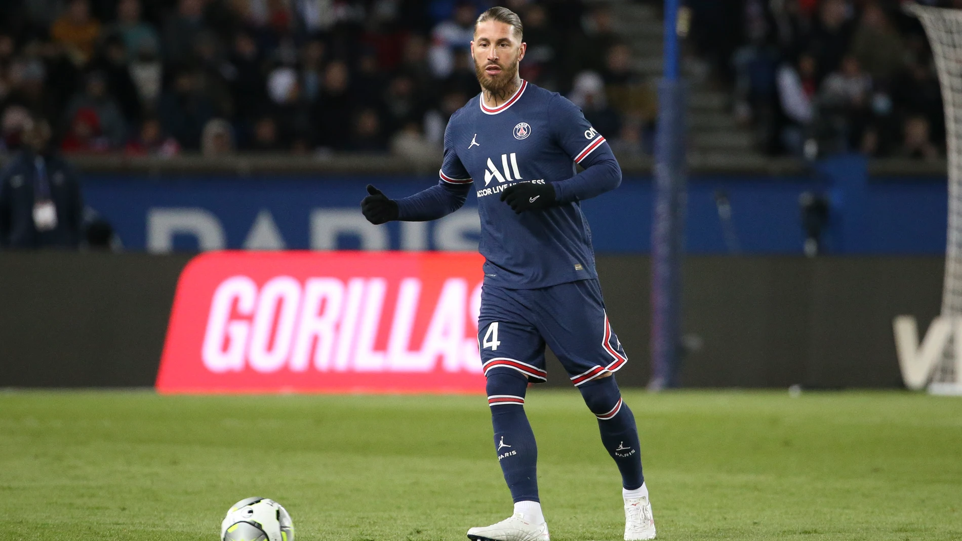 Sergio Ramos reapareció el pasado domingo con el PSG.