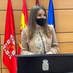 La portavoz del PP en Murcia, Rebeca Pérez