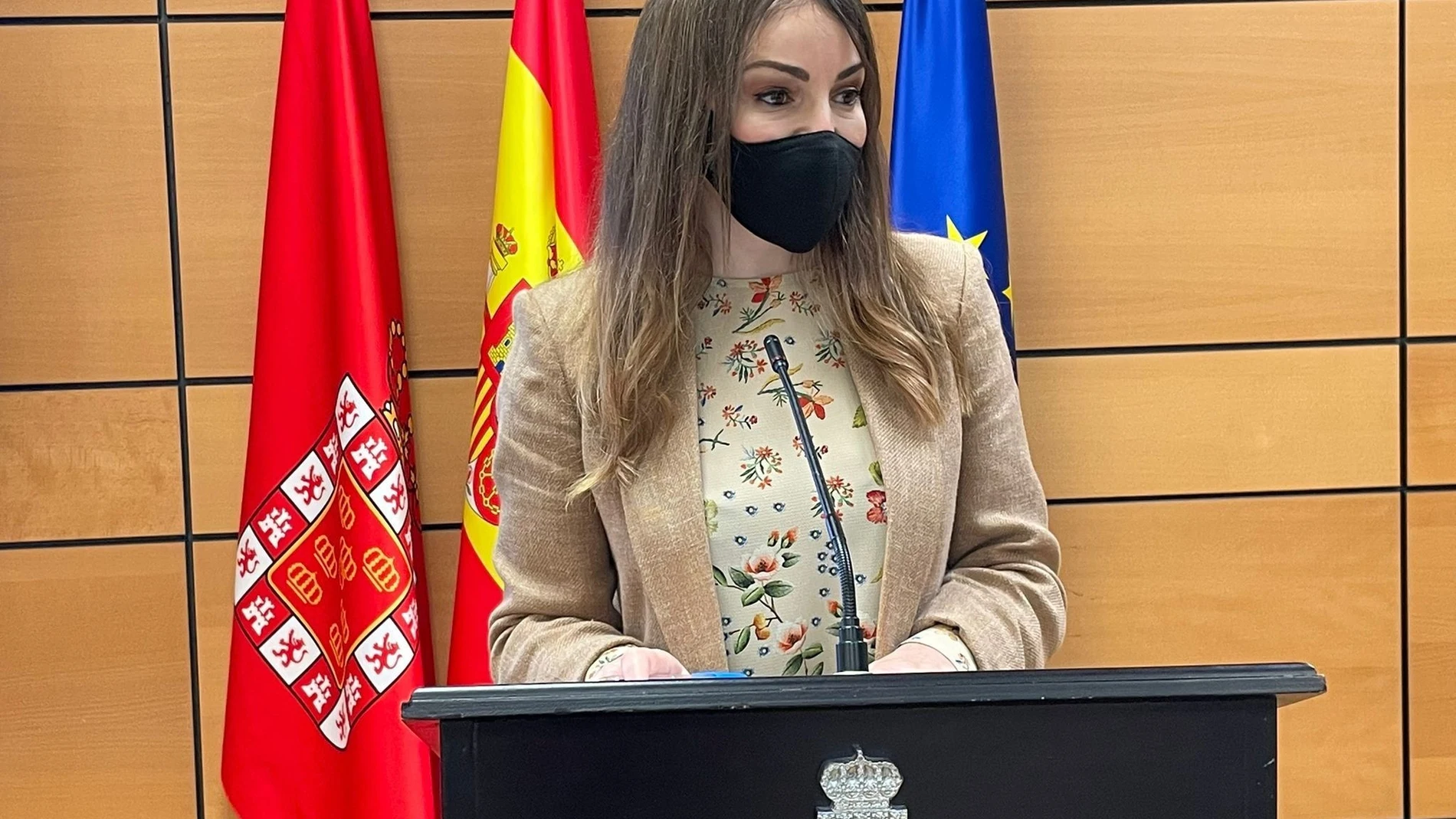 La portavoz del PP en Murcia, Rebeca Pérez