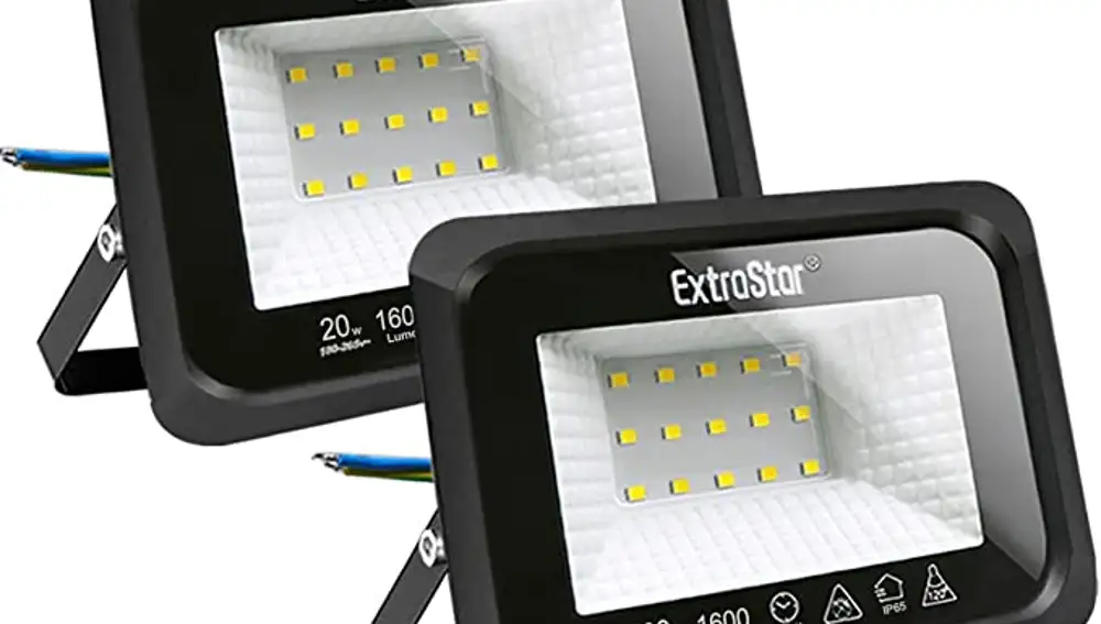 Focos LED exterior 20W Extrastar