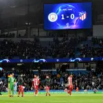 El Atlético cayó derrotado en Manchester