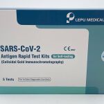 Test de diagnóstico in vitro “SARS-CoV-2 Antigen Rapid Test Kit (Colloidal Gold Immunochromatography)” fabricado por Beijing Lepu Medical Technology Co., Ltd.