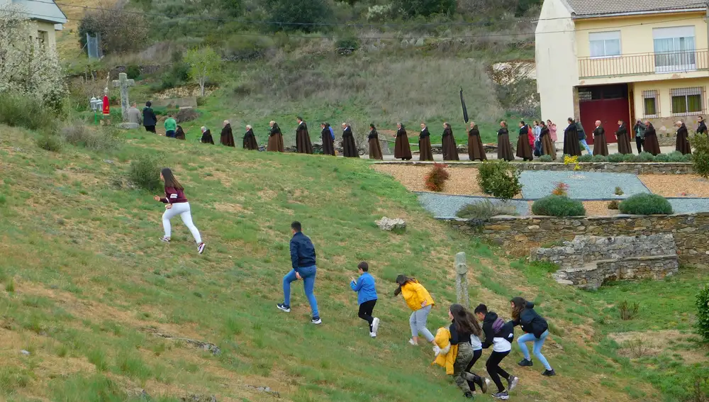 Procesión del Jueves Santo en Bercianos de Aliste