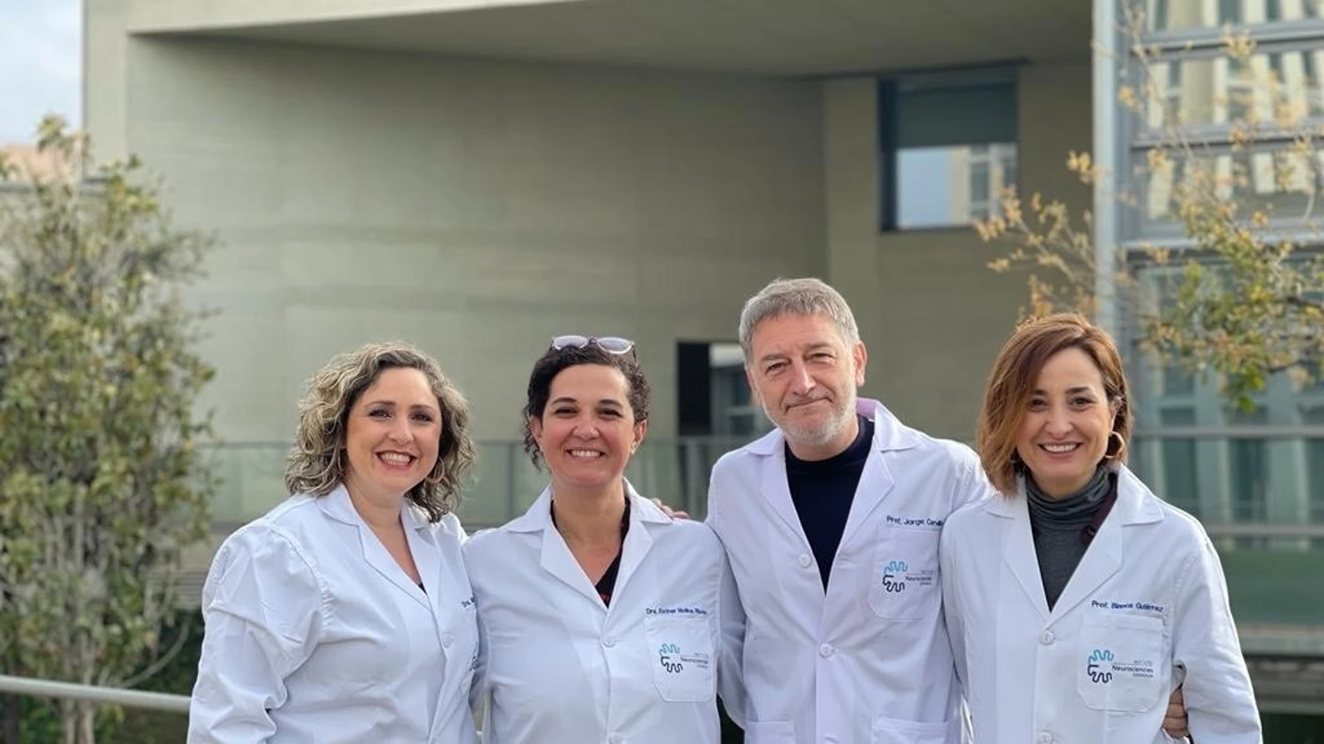 Equipo de científicos de la UGR que han participado en el mayor estudio genético sobre esquizofrenia