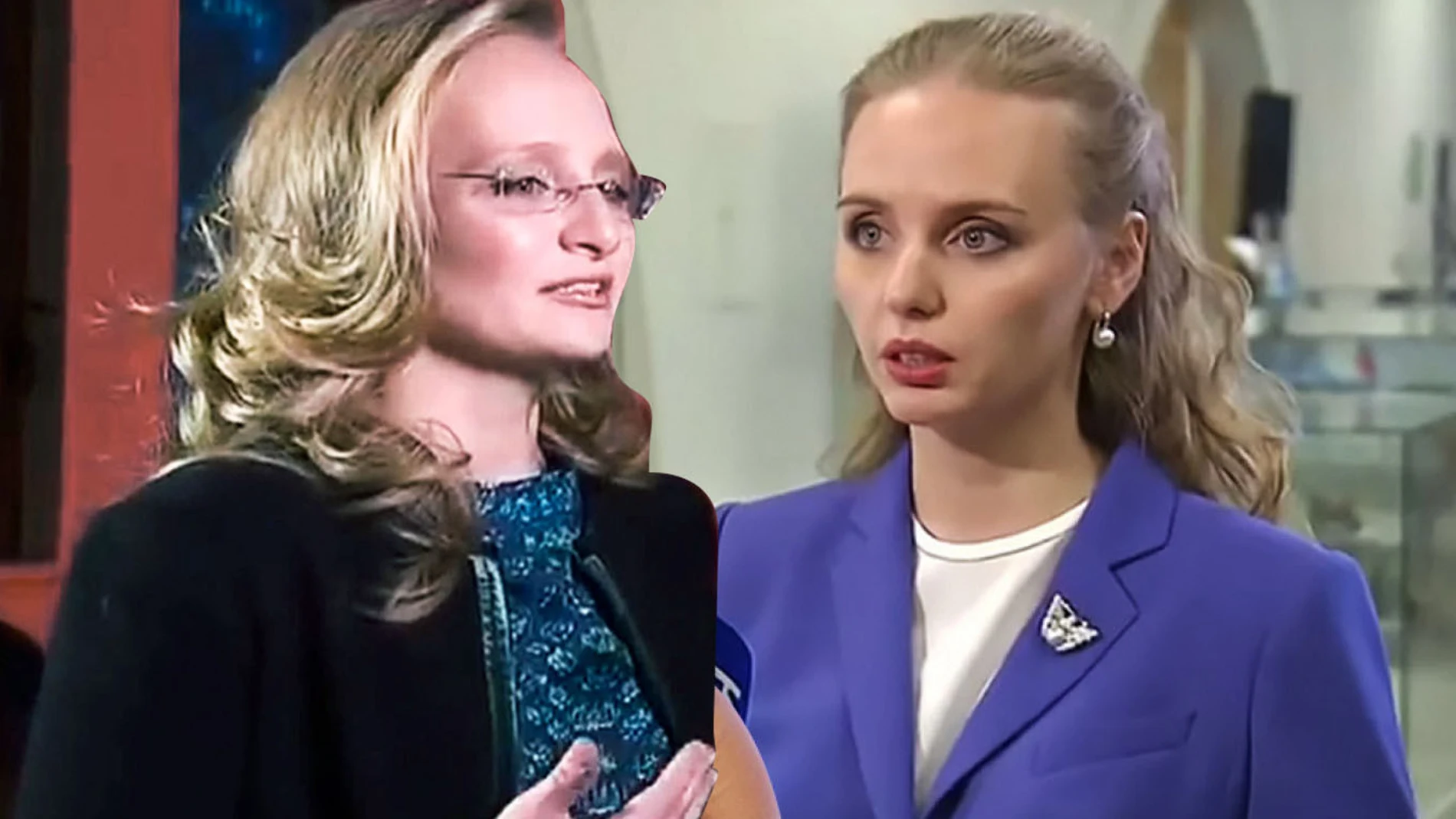 Las hijas de Vladimir Putin, Katerina Tikhonova y Maria Vorontsova, que van a ser sancionadas por la UE