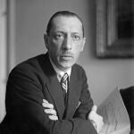 El compositor Igor Stravinski