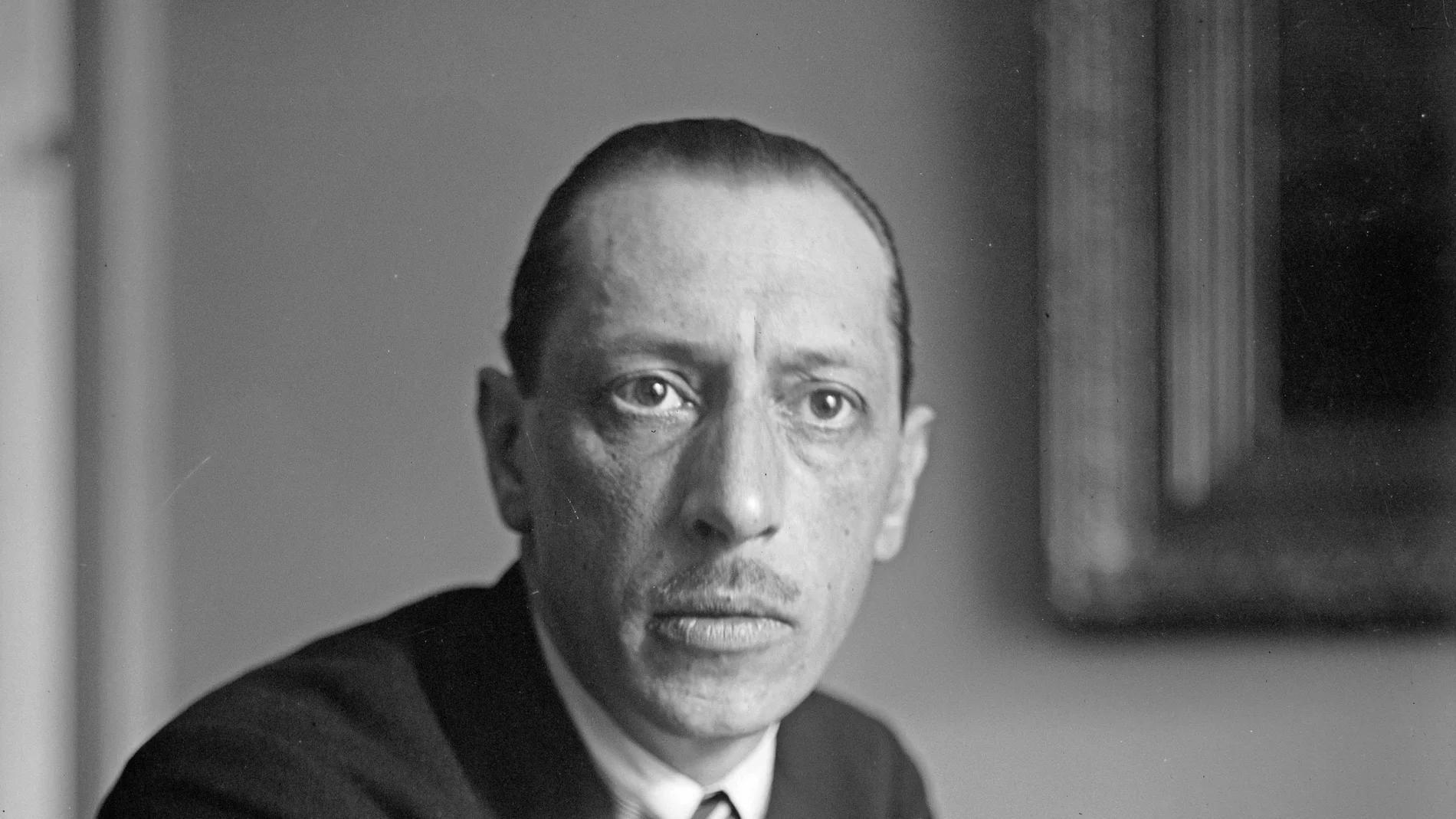 El compositor Igor Stravinski