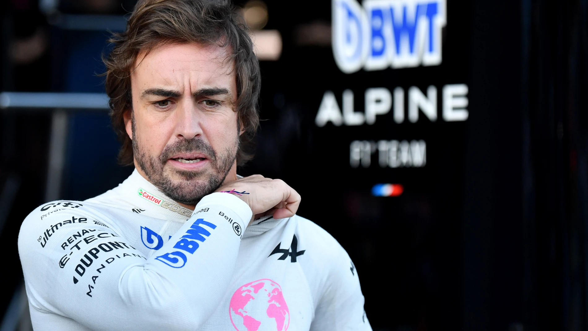 Fernando Alonso, piloto de la escudería Alpine de F1.