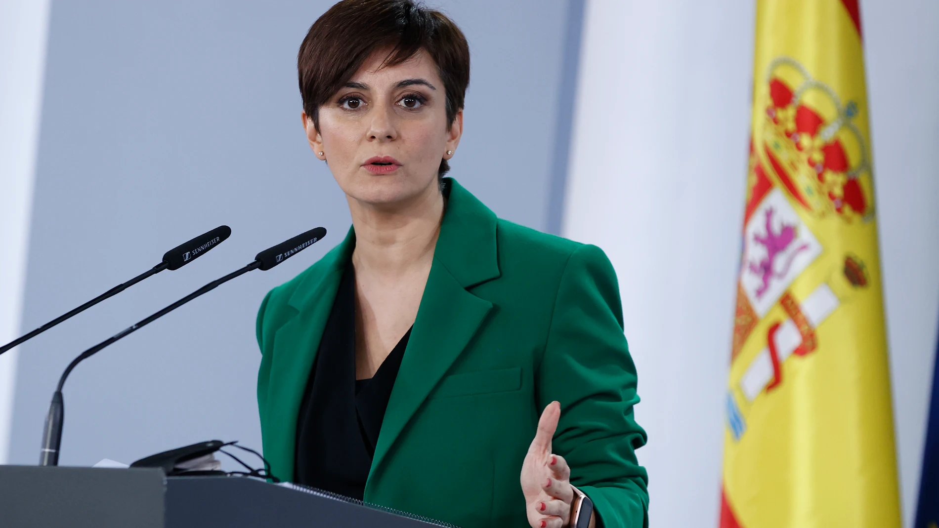 La ministra de Política Territorial y portavoz del Gobierno, Isabel Rodríguez