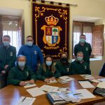 Representantes de Montes de Soria durante la reunión