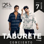 Taburete actuará en el 25 Aniversario de la UCAV