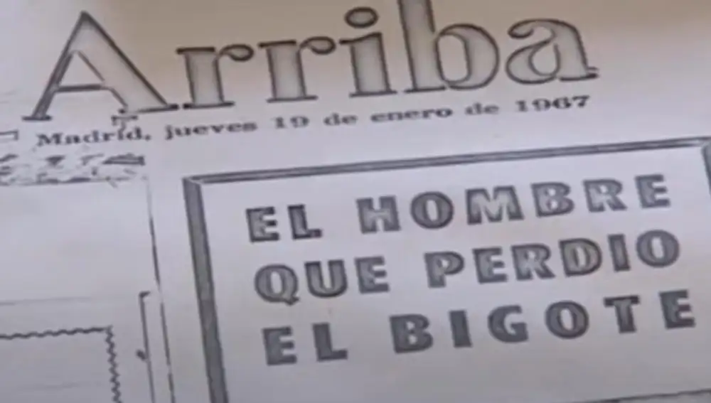 Los medios de comunicación recogieron la noticia cuando Eugenio Martín Rubio perdió la apuesta y se afeitó el bigote