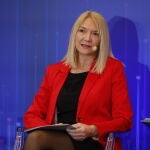 Nuria Fuentes Sánchez durante su ponencia
