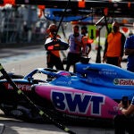 Fernando Alonso en Australia