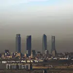 Imagen de Madrid en un día con altos niveles de contaminación