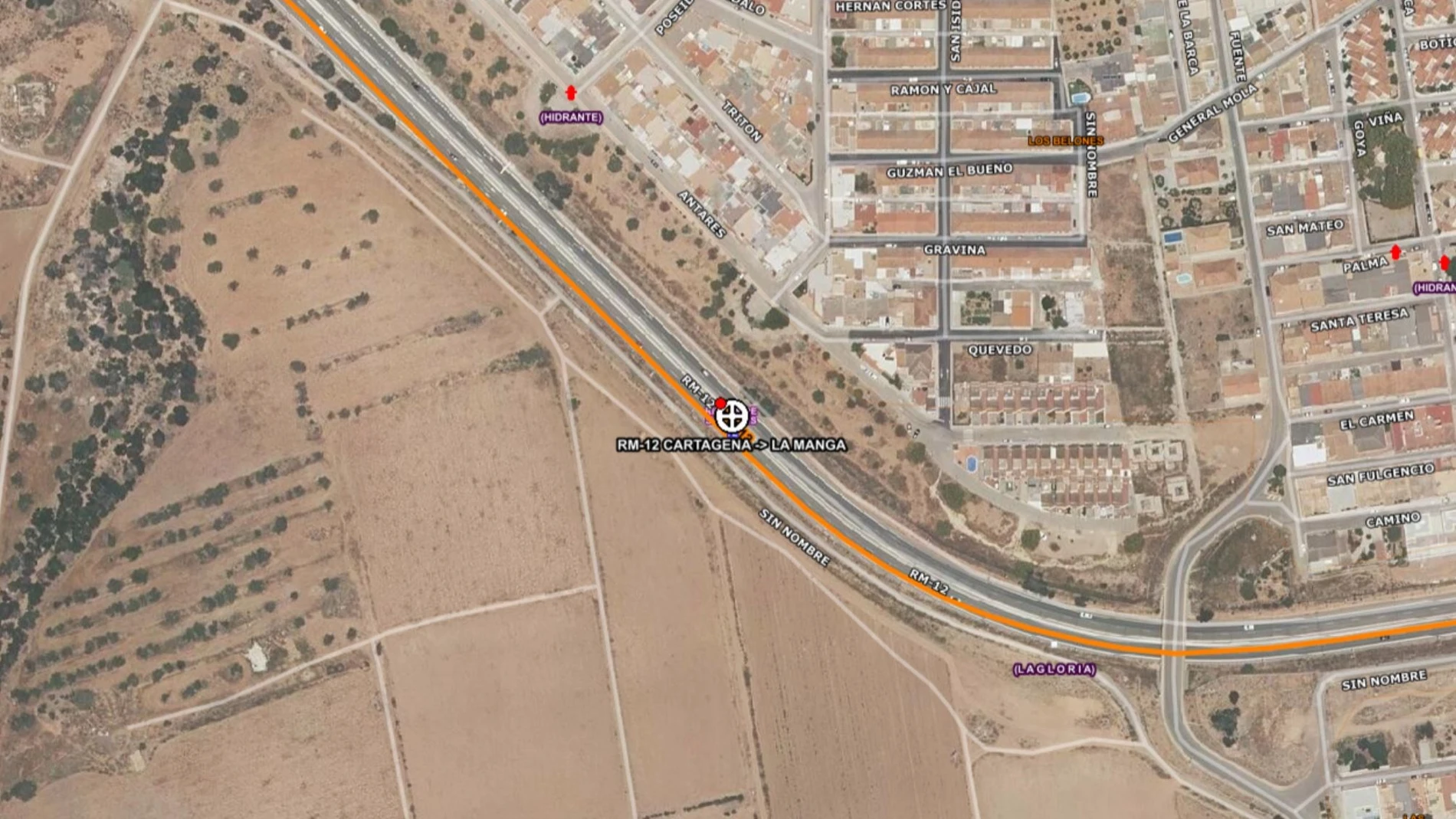 Una mujer da a luz en el arcén de la carretera de La Manga (Murcia)