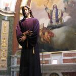 "Cristo de los futbolistas", en Buenos Aires